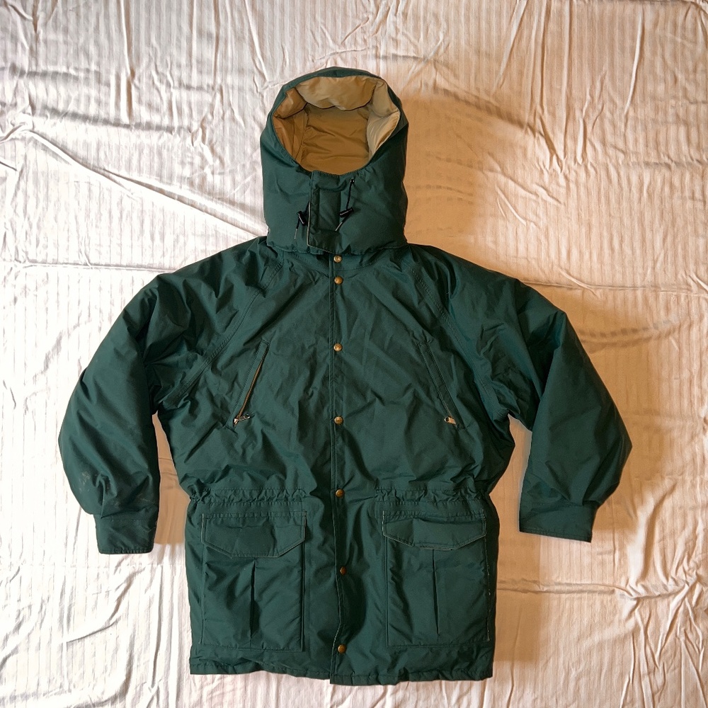 Mens LL Bean Maine Warden's Jacket Sz L Reg